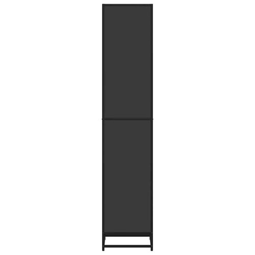 Regał na książki, czarny,40x35x170,5 cm materiał drewnopochodny na Arena.pl