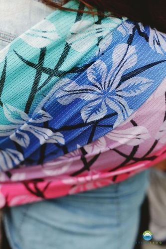 Chusta tkana Little Frog Flowrora 4.2 m. na Arena.pl