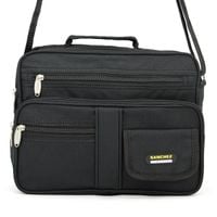 torba męska z nylonu sanchez - czarna