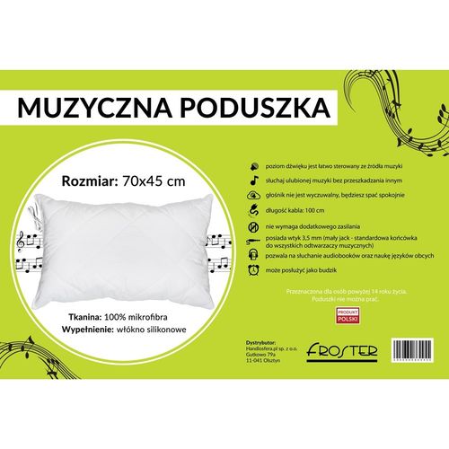 Muzyczna Poduszka - Duża na Arena.pl