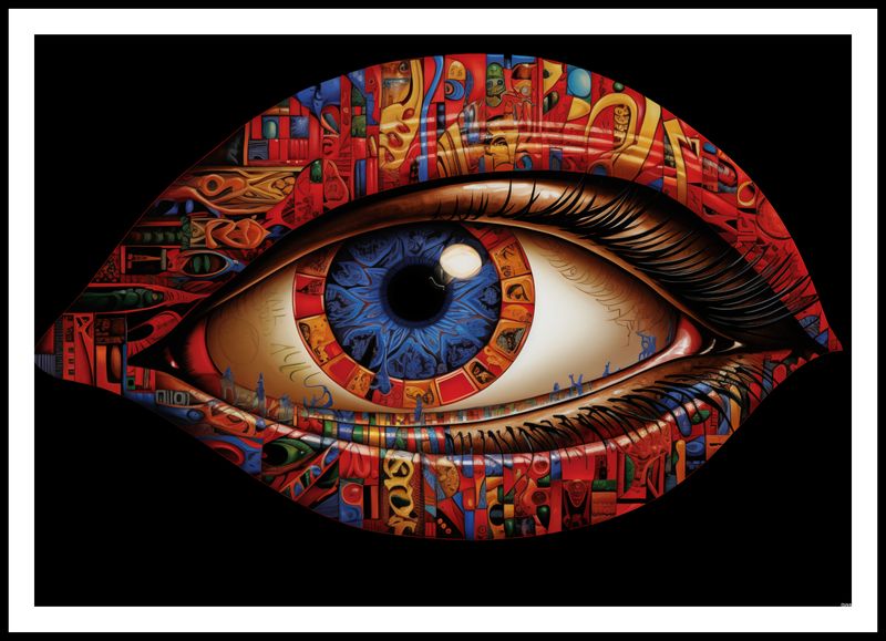 Plakat 100x70cm W Oku Obserwatora zdjęcie 3