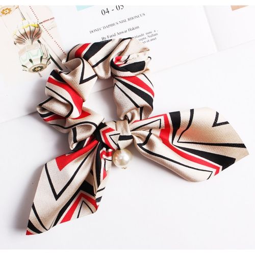 Gumka do włosów apaszka krótka z perełką PIN UP GUM70 na Arena.pl