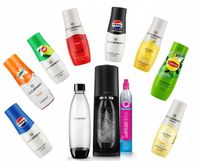 Saturator wody gazowanej Sodastream TERRA czarny butelka nabój SOK