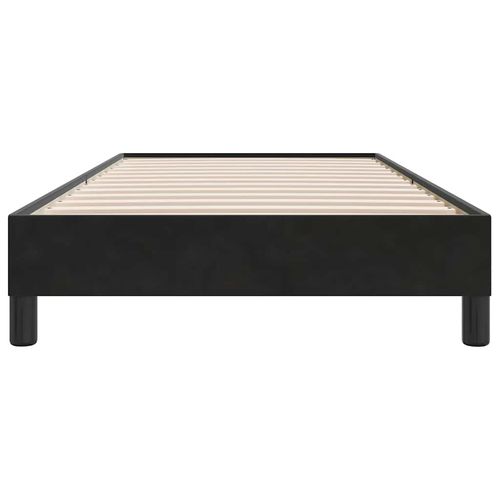 Łóżko Box Spring bez materaca Czarne 80x210 cm Aksamit na Arena.pl