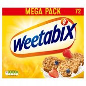 Dietetyczne Platki śniadaniowe Weetabix 72 sztuki CIASTKA UK