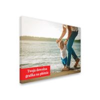 FOTO OBRAZ na płótnie z twojego zdjęcia 50x40 cm