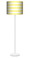 Lampa stojąca MAXI - Żółte pasy