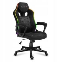 Fotel gamingowy Huzaro Force 2.5 Mesh RGB do 130kg Czarny