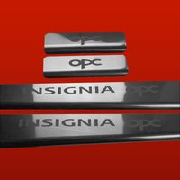 Listwa progowa OPEL/VAUXHALL INSIGNIA A OPC Stal nierdzewna 304 połysk 4szt