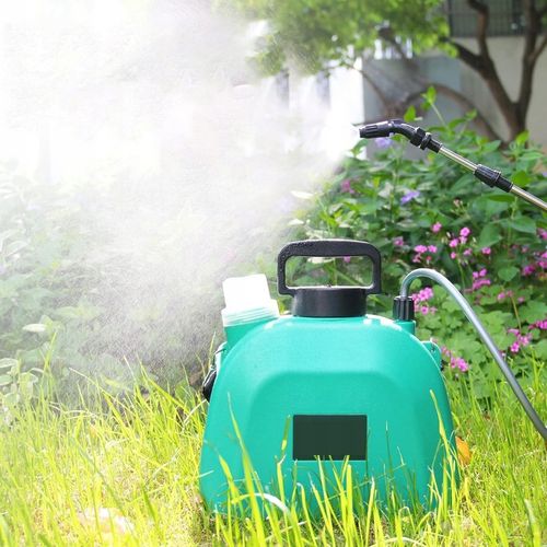 OPRYSKIWACZ CIŚNIENIOWY AKUMULATOROWY ELEKTRYCZNY RĘCZNY OGRODOWY 5L 3DYSZE na Arena.pl