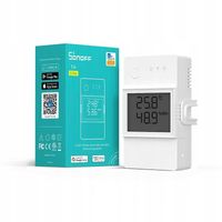Sonoff Thr320d Th Elite Przekaźnik Wi-fi Pomiar Temperatury Wilgotności 20a