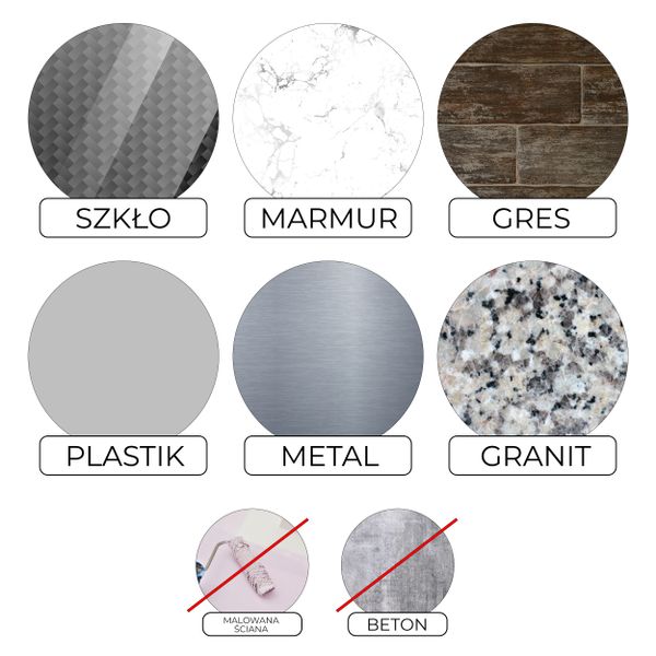 Mydelniczka łazienkowa ścienna na przyssawkę - Yoka zdjęcie 7