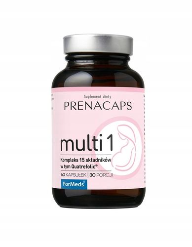 ForMeds PRENACAPS MULTI1 + DHA 1 Trymestr Ciąży na Arena.pl