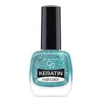 Golden Rose Keratin Glitter Nail Color 409 Keratynowy lakier do paznokci Kolor - 01