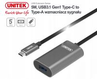Przedłużacz aktywny Unitek USB Typ-C 3.1 na USB 3.1