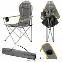 Krzesło Wędkarskie Rybackie Składane Turystyczne Kempingowe Na Ryby NILS