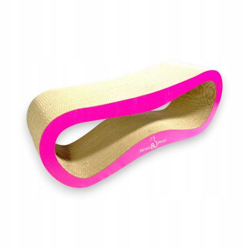 Drapak dla kota LEON | różowy | 78x28x24 cm | MruuPruu na Arena.pl