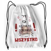 Plecak Dla Adama Sportowy Szkolny Worek Torba Z Nadrukiem Ze Zdjęciem