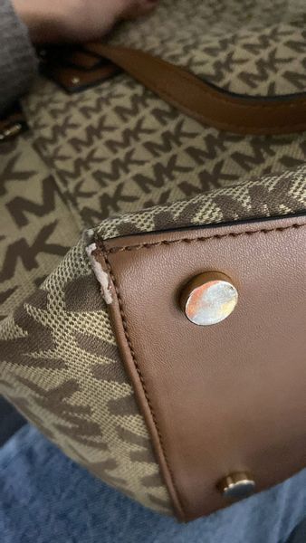 Michael Kors Torebka Voyager 30T2GV6T4I Brązowy zdjęcie 6