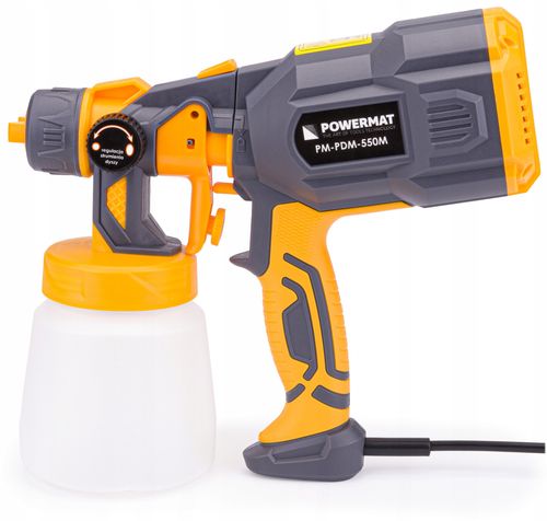 AGREGAT MALARSKI PISTOLET ELEKTRYCZNY DO MALOWANIA PM-PDM-550M na Arena.pl