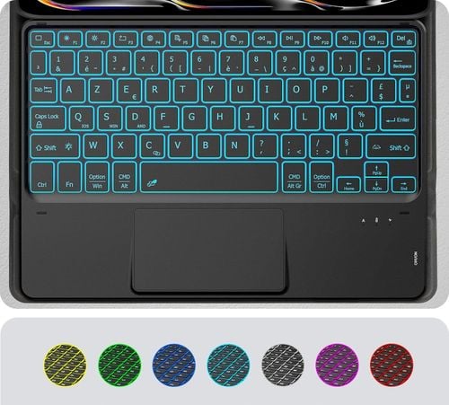 UŻYWANE Etui z klawiaturą i touchpadem do iPad Pro 11" M4 2024 CACOE AZERTY na Arena.pl