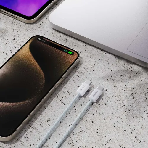 kabel dudao l6c usb-c - usb-c pd 30w 1m - jasnoniebieski na Arena.pl
