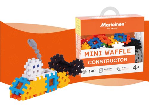 KLOCKI WAFLOWE MINI 140 ELEM. WAFFLE MINI RAIBUD na Arena.pl