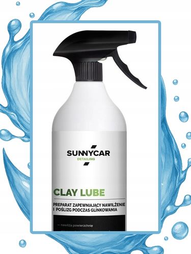 PREPARAT POD GLINKOWANIE CLAY LUBE SUNNYCAR NADAJE POŚLIZG POD GLINKĘ 1L na Arena.pl
