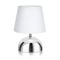 Metalowa lampa stołowa Aigostar E14 bez źródła światła do praktycznego oświetlenia