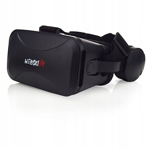 GOGLE VR OKULARY ZE SŁUCHAWKAMI DO FILMÓW 3D 360 zdjęcie 1