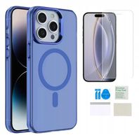 Etui do IPHONE 16 PRO magsafe case obudowa matowy kolory + folia ochronna