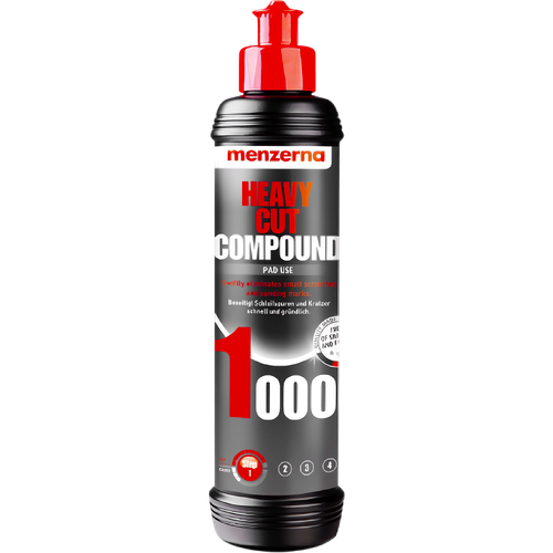 ZESTAW PAST POLERSKICH DO POLEROWANIA LAKIERU MENZERNA + GĄBKI PADY ADAPTER na Arena.pl