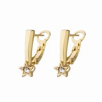 Kolczyki drobne gwiazdki (P15/STL/01AU)