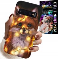 ETUI DO SAMSUNG GALAXY S10 - SŁODKI LISEK ZWIERZĘTA LEŚNE CASE +FOLIA