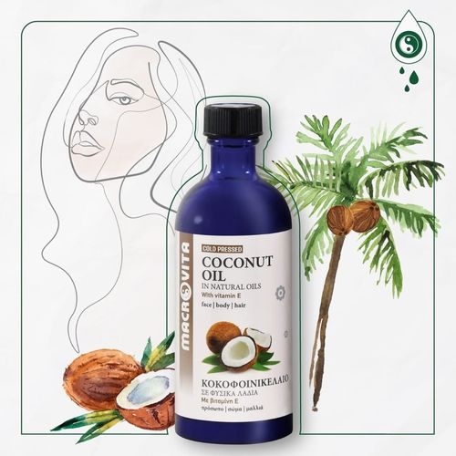 MACROVITA OLEJ KOKOSOWY w naturalnych olejach tłoczony na zimno z witaminą E 100ml na Arena.pl