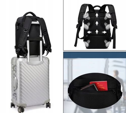 Plecak RYANAIR podróżny 40x25x20 do samolotu lekki bagaż podręczny Solidny na Arena.pl