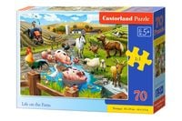 puzzle 70 el. życie na farmie castorland b-070060