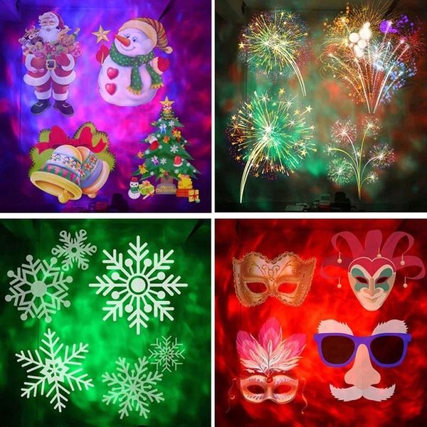 PROJEKTOR LASEROWY ŚWIĄTECZNY NA DOM 12 MOTYWÓW zdjęcie 12