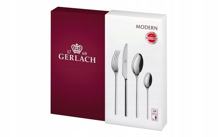 Komplet sztućców Gerlach Modern 24 el. zdjęcie 6