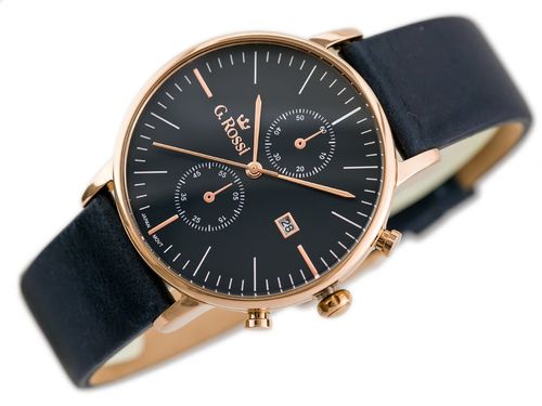 ZEGAREK G. ROSSI - 11925A (zg211h) + BOX na Arena.pl