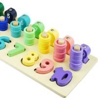 DLA DZIECI GRA W ŁOWIENIE RYBEK DREWNIANA