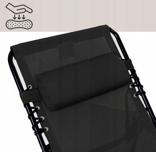 LEŻAK ogrodowy plażowy RIVA SKŁADANY leżanka REGULOWANY łóżko Z ZAGŁÓWKIEM na Arena.pl