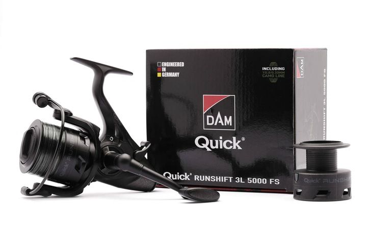 KOŁOWROTEK DAM QUICK RUNSHIFT 3L FS 5000 + ŻYŁKA zdjęcie 4
