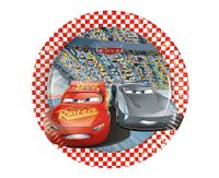 talerzyki papierow cars3 next generation 20cm 8szt