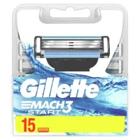 Gillette Mach3 Start Ostrza wkłady 15 sztuk