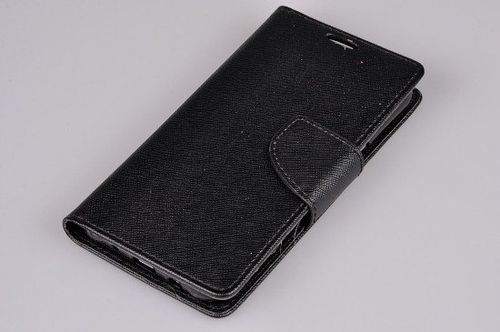 Etui portfel Fancy Case do SAMSUNG GALAXY J5 j500 (j5 2015) czarny na Arena.pl