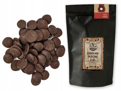 CZEKOLADA MLECZNA 1 KG. W KALETKACH 33% KAKAO, WSPANIAŁY SMAK na Arena.pl