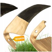 2 x KOSA KUTA OSTRZONA DO TRAWY RĘCZNA METALOWA 42 CM SOLIDNA LEKKA LEŚNA