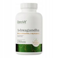 OstroVit Ashwagandha 240 kap 7,2% + PIPERYNA 95%