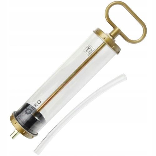 STRZYKAWKA POMPKA ODSYSARKA DO OLEJU 400 ML+ WĘŻYK zdjęcie 1